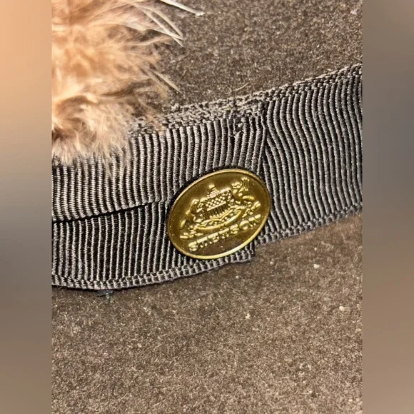 New Vintage Royal Stetson Hat, Brown Felt, Brown Band, Fedora, Size 7 1/8​ - Picture 3 of 11